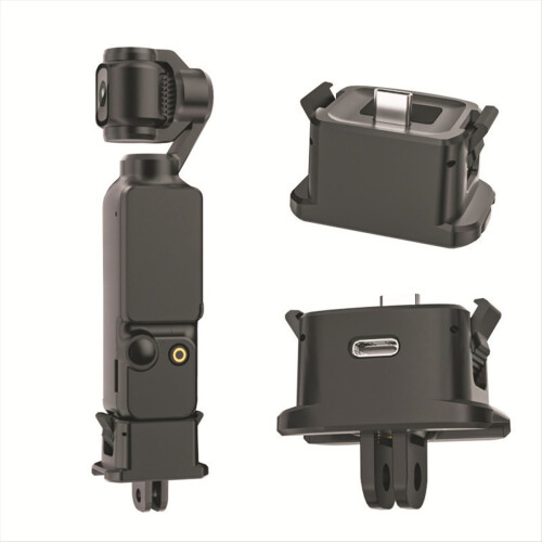 Charging Adapter Base for Pocket 3,Type-C Fast Charge, Quick-Release D 1