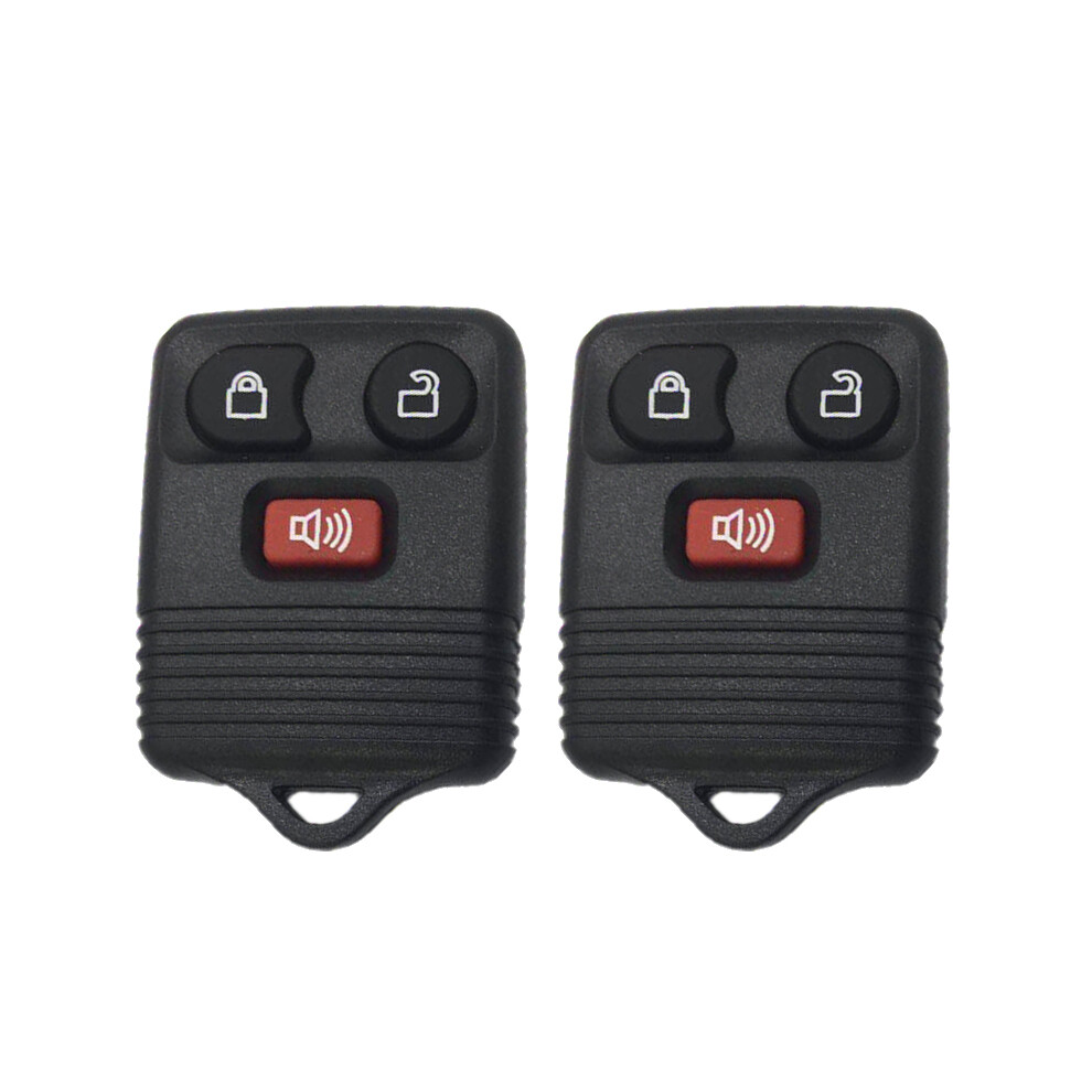 2Pcs 3 Keys Remote Car Key Fob Fit For Ford F150 1999 2000 2001 2002 2 4851441355053