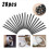 20Pcs Leather Marking Carving Flower Chisel Tools DIY Stamp Punch Work 4