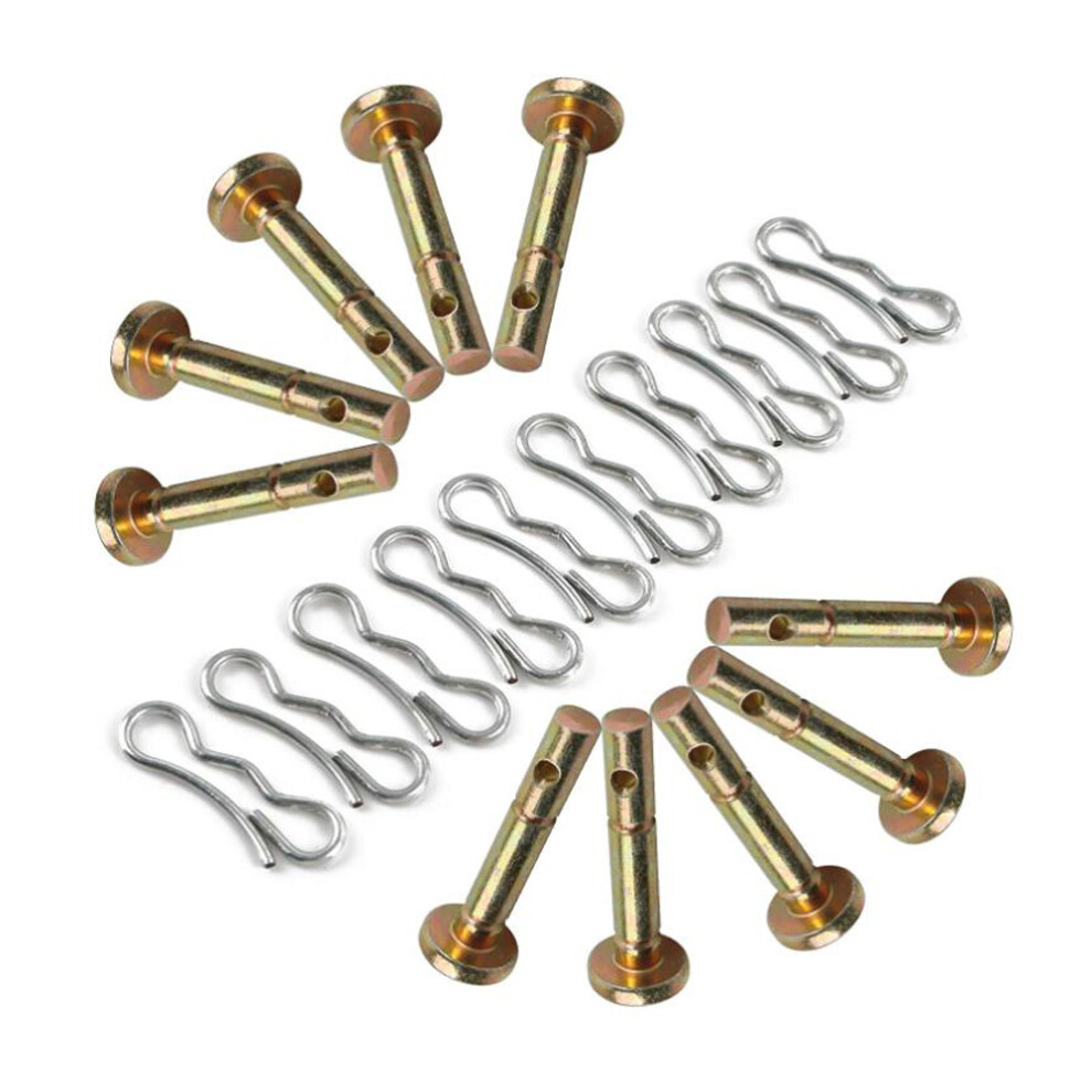 10 Pcs Shear Pins + Cotters For Snowblower- 738-04124 And 714-04040 Re 4851441362419