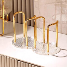 Acrylic Disposable Cup Dispenser Bathroom Cup Holder SpaceSaving Organizer for Kitchen Office