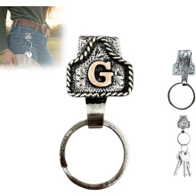 Herenriem Metalen sleutelhanger Sleutelorganisator-G