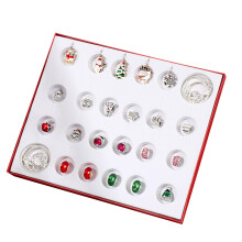Conto alla rovescia di 24 giorni per le festività, Kit per la creazione di braccialetti fai da te con braccialetto staccabile per una facile