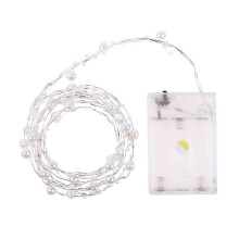 Creative Design Battery Led String Lights For Festival Decoration, Hanging Lamp Adornment Mini LED Waterproof Safe To Touch, 1.66M Copper Wire Perfect