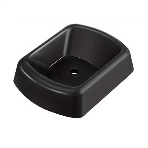 Jack Wheel Chock Heavy Duty Reinforced Rubber Caster Dock Stopper 1