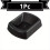 Jack Wheel Chock Heavy Duty Reinforced Rubber Caster Dock Stopper 4