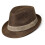 Men's Foldable Hat Summer Sun Shielding Breathable Weave-coffee 1