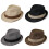 Men's Foldable Hat Summer Sun Shielding Breathable Weave-coffee 5