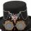 Gothic Top Hat With Heart Pendant And Detachable Adjustable 5