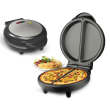 Electric Pizza Oven 850W Countertop Pizza Maker with Fast Even Heating and Non Stick Plates for Home