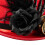 Gothic Tall Hat Carnivals Headwear Skeleton Hand-Black and red 6