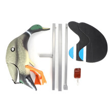 Réplicas de animais selvagens: Iscas de pato-real da série Masters com pato-real macho giratório para experiências encantadoras de caça e