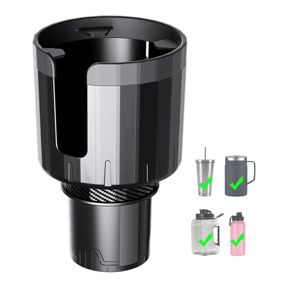 Car Cup Holder Expander Adjustable Base For 105Mm Bottles And Mugs Compatible With Suv 20082025 9001264722043