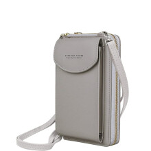 Crossbodytassen voor dames, trendy handtassen met multifunctionele vakken, stijlvolle kleine tas van PU-leer met magnetische sluiting en afneembare