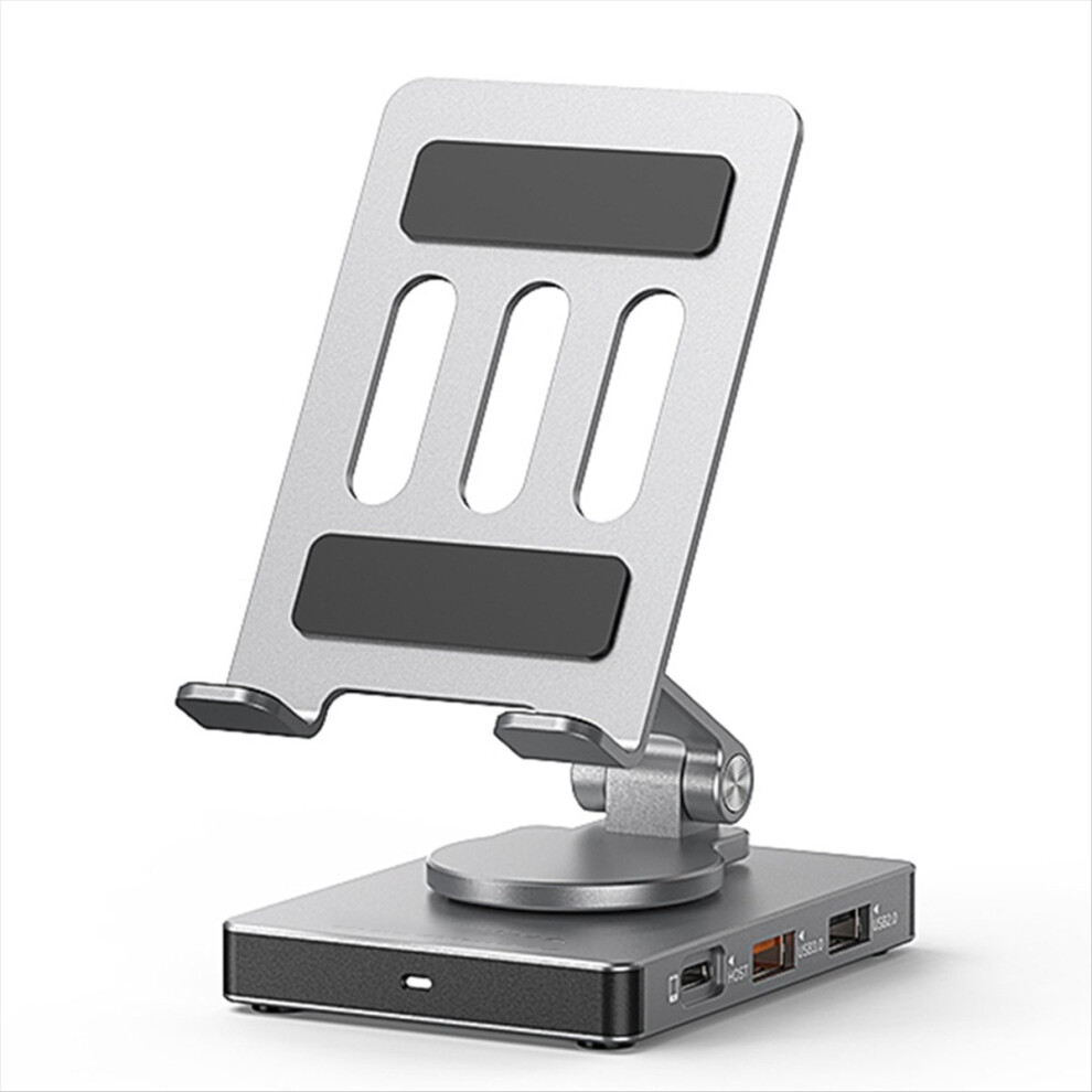 Usb C Foldable Docking Station With 360Rotation 5Gbps,Sd Tf Reader,P 4851441374740