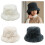 Chapeau d'hiver en polaire douce de Style coréen,-Blanc de lait 3