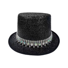 Chapeau de cérémonie populaire pour fête de Cosplay,-Noir