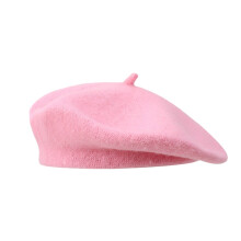 Béret d'hiver pour femmes, casquette extensible, couleur-PK