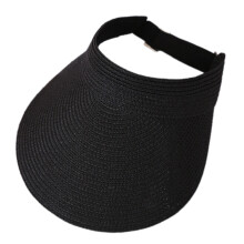 Chapeau de soleil ventilé pour temps chaud, technologie-Noir