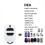 3pcs Garage Gate Opener Transmitter for GTI2 GTI4 433MHz Remote Contro 3