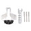 Chainsaw Sharpening Kit Electric Grinder Polishing Attachment Set Saw 2