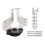 Chainsaw Sharpening Kit Electric Grinder Polishing Attachment Set Saw 3