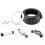 Spa Heater Split Nut Unions with Screw Gasket for Gecko Assemblies Rep 4