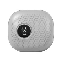 Contact Lens Cleaner with Precision Vibration, LED Light and HD Mirror, Rechargeable TypeC for Travel and Home