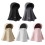 Stretchable Cooling Hat Balaclava Head Mask UPF50+ Sun-Pink 2