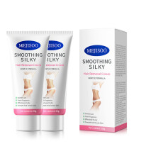 Hair Removal Cream for Women Smooth and Painless Depilatory for Bikini Legs Underarms All Skin Types