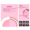 Rechargeable LED Selfie Ring Light with 3-Level Adjustable Brightness 6