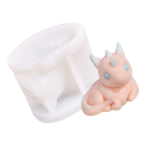 Little Dragon Shape Silicone Molds Cake Bakings Tool for-A