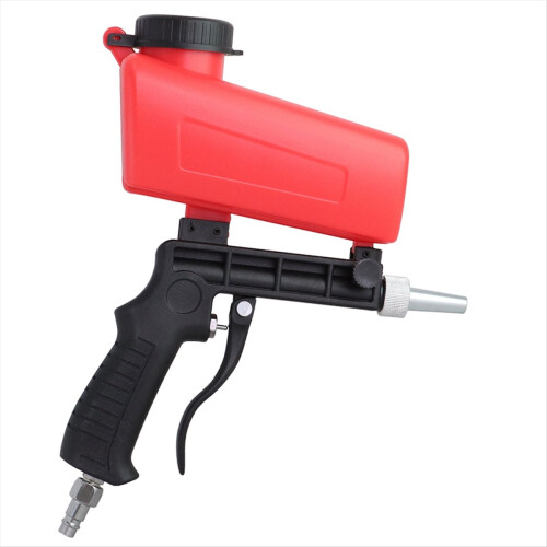 90PSI Portable Sandblasting Pneumatic Rust Blasting Device Small Sand