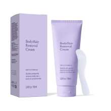 Hair Removal Cream for Women Sensitive Skin, Gentle Facial and Body Depilatory, 3.38 Fl Oz