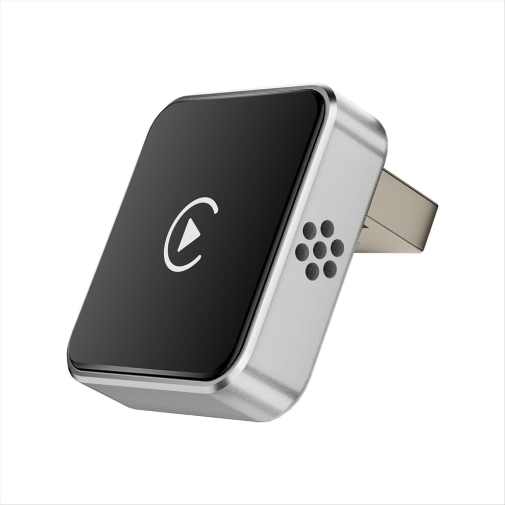 2In1 Wireless Carplay Adapter Smart Ai For Android Auto Usb Dongle Wir Silver 4851441375815
