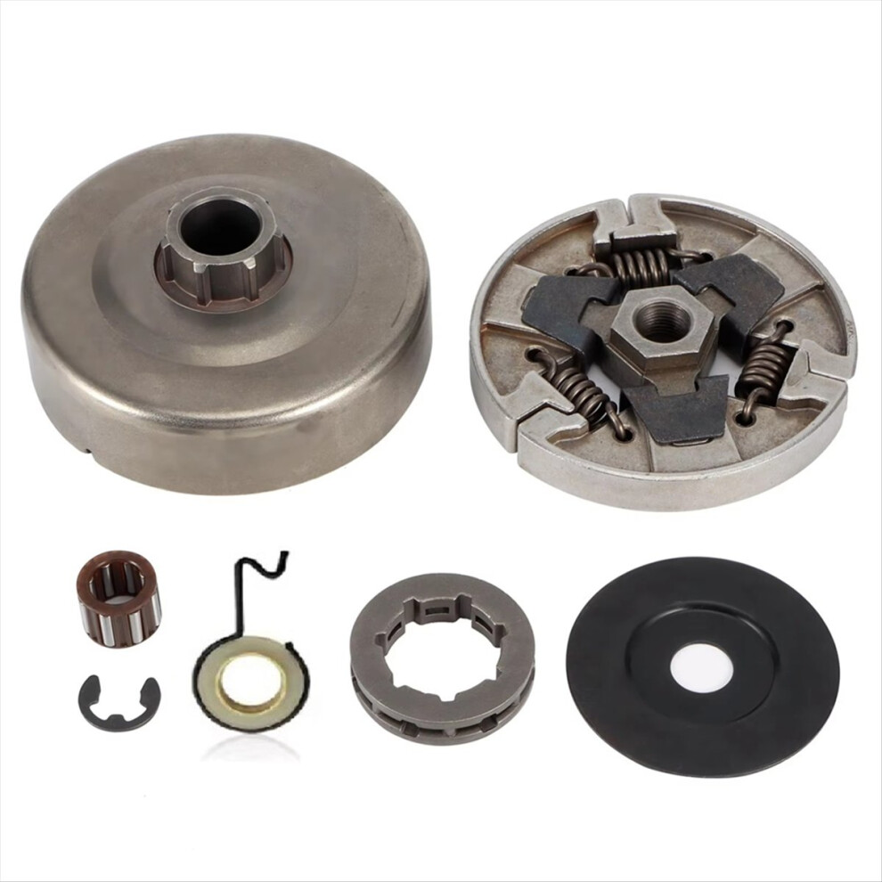 3/8In-7 Clutch Drum Rim Sprocket Assembly Kit For Ms660 066 064 Ms640 4851441372555