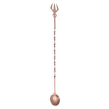 Mixing Spoon, Stainless Steel Professional Cocktail Tool for Ice Cream Coffee Milkshake Tea Drinks 13 Inch Ref: 1035