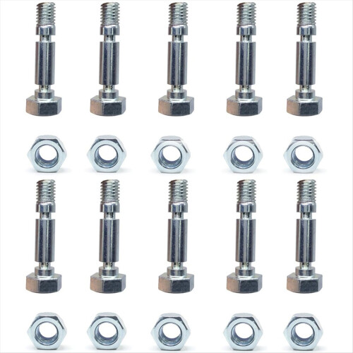 10Pack 707555 Snow Blower Shear Pins for ,, , Dual Stage Thrower