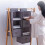 Wardrobe Hanging Storage Bag Interlayer Drawer Type Clothes Hangers Holder Portable Organizer Hanging (5 Layers) 4
