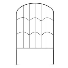 Garden Fence Panel Rustproof Picket Tall Decor Landscape Iron Wire Bor