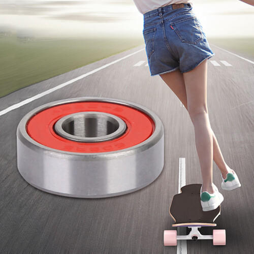 Σετ ρουλεμάν 608RS για εφαρμογές Longboard, εξαιρετικά γρήγορα, ανθεκτικά ρουλεμάν 2