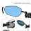 Bicycle Handlebar Rearview Mirror for Left Rotatable Bike Rear View C 3