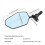 Bicycle Handlebar Rearview Mirror for Left Rotatable Bike Rear View C 5