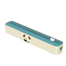 Cling Film Dispenser with Magnetic Hold and Sliding Blade for Kitchen Foil and Baking Paper