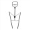 Basketball Return Attachment Heavy Duty Rebounder Accessories for Most 3