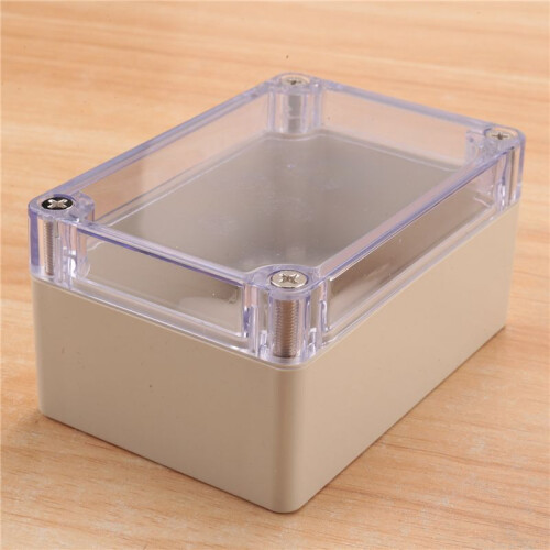 Clear Cover Plastic Electronic Project Junction Box 100 x 68 x 50mm 1