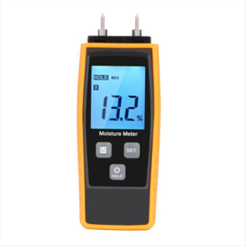 RZ660 Wood Moisture Meter Hygrometer Timber Damp Detector Tree Density 1