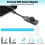 USB Sound Card Adapter 7.1 Channel 3.5mm Audio Interface USB2.0 Microp 3