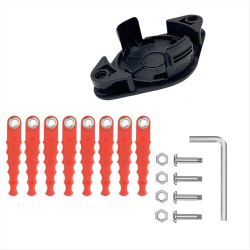 Weed Blade Trimmer Head,Weed Eater Blades for 20V Max String HT-19-401 1
