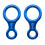 Climber's Companion: Anodized Figure 8 Descender With Thickened Protective Ring, Surface Anodized Design Guarantees Longevity And Smooth Operation, 1